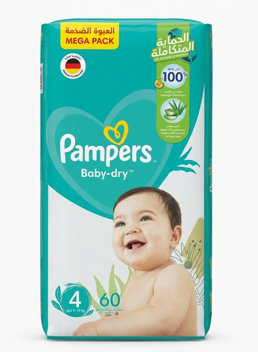 PAMPERS PANTS SIZE 4 × 60