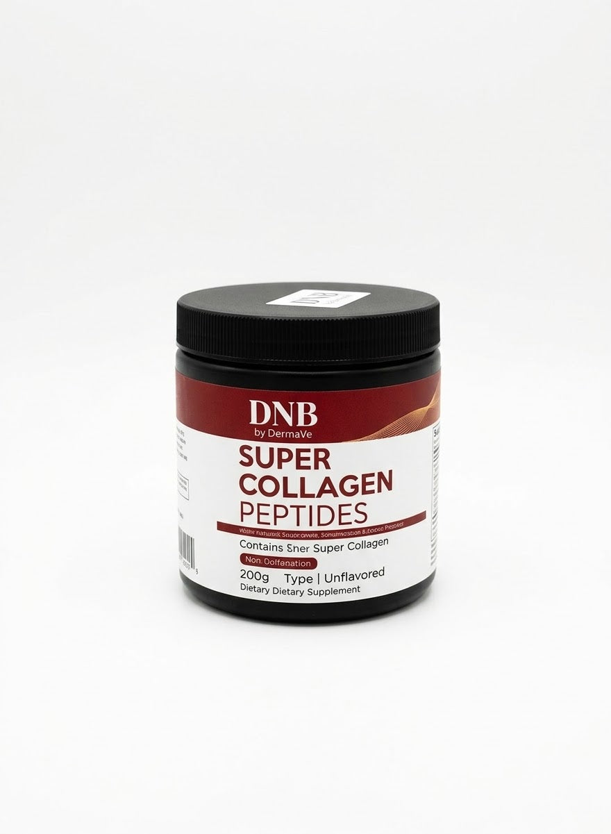 DNB by DermaVe Super Collagen Peptides Types I & III - Unflavored (200g)