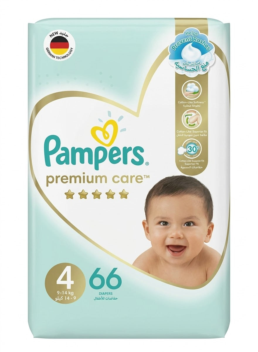PAMPERS PANTS SIZE 4 × 66