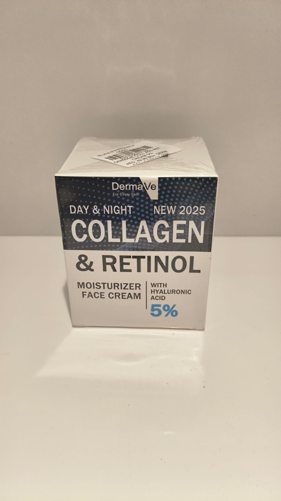 DermaVe Collagen & Retinol Day & Night Moisturizer Face Cream with 5% ...
