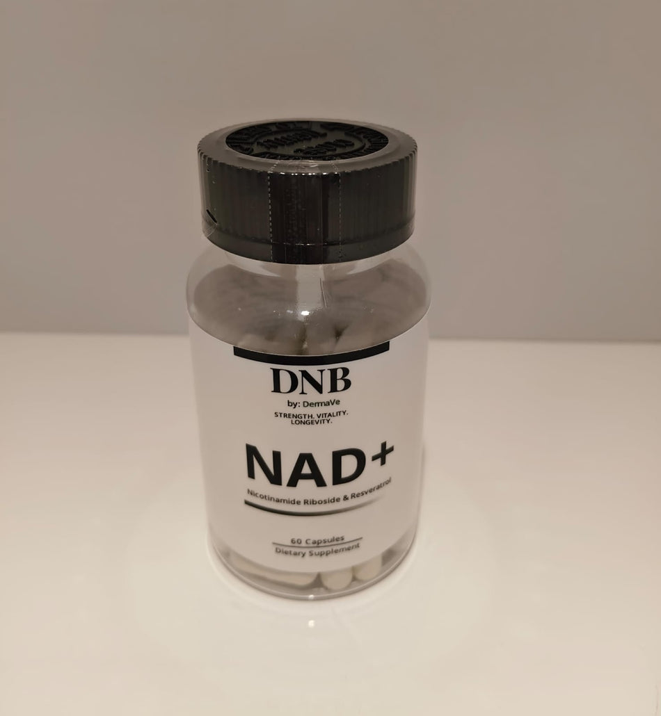 DNB by DermaVe NAD+ Supplement - Nicotinamide Riboside & Resveratrol ...