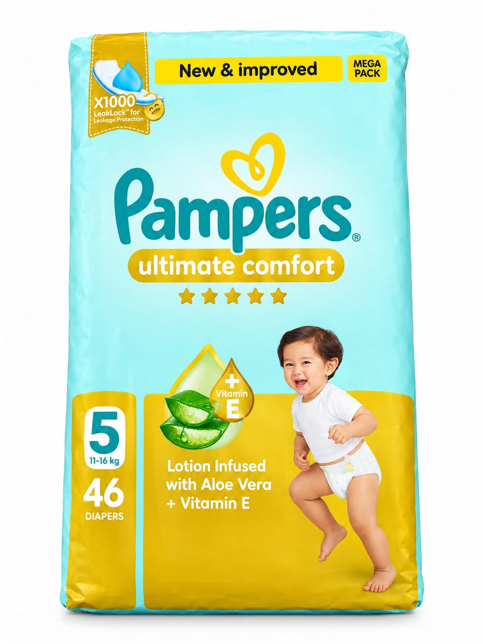 PAMPERS TAPED MP SIZE 5 × 46