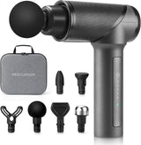 Medcursor Massage Gun Deep Tissue Percussion Muscle Mini Massager for Pain Relief, Handheld Electric Body Massager Sports Portable Super Quiet Brushless Motor, Grey