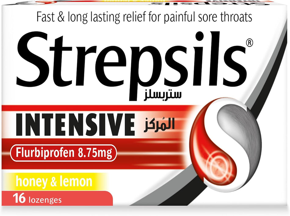 Strepsils Intensive Honey & Lemon 16s