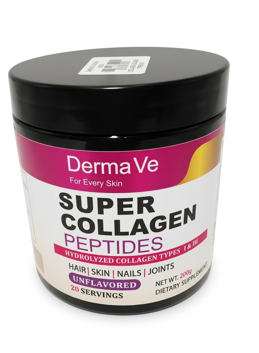 DermaVe Super Collagen Peptides - Hydrolyzed Collagen