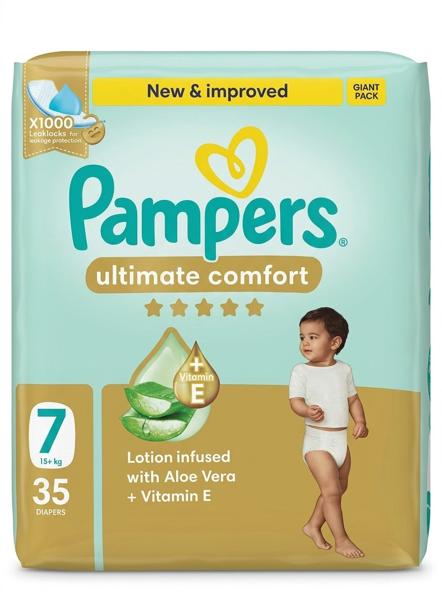 PAMPERS PANTS MP SIZE 7 × 35