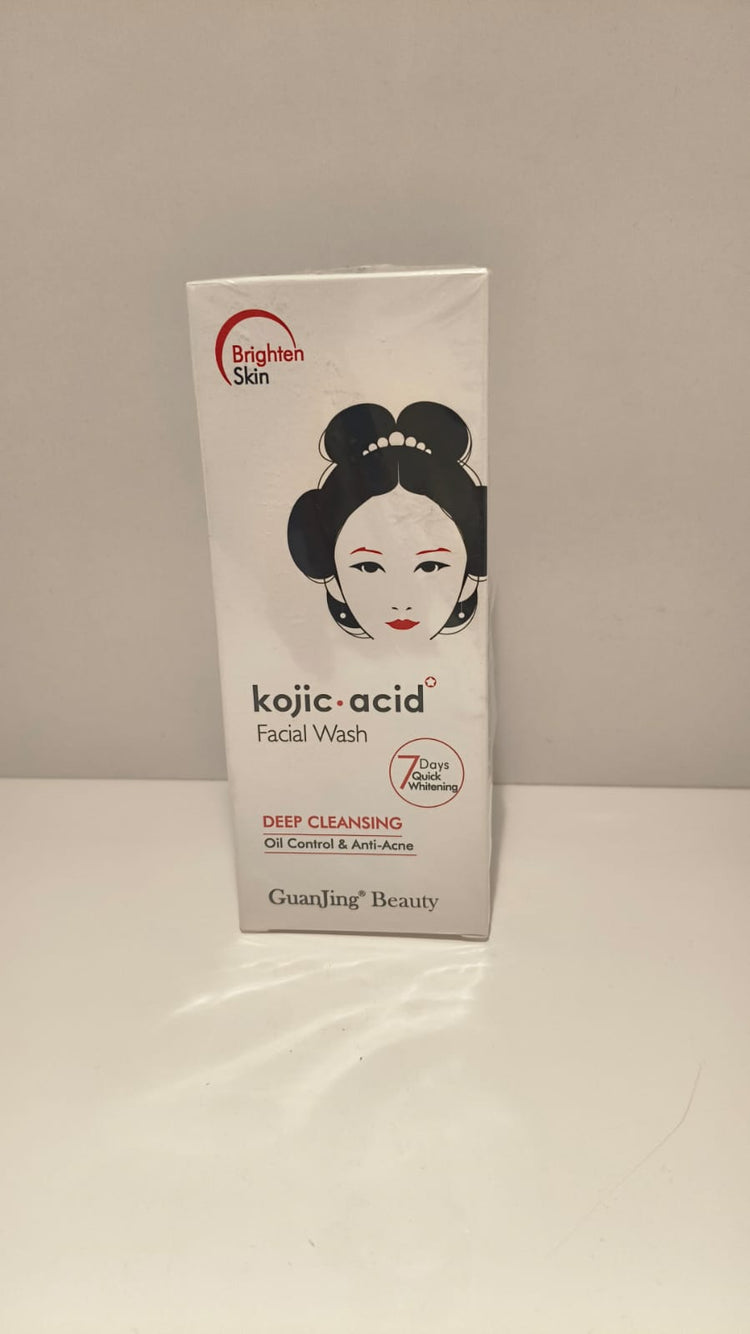 GuanJing Beauty Kojic Acid Facial Wash - Oil Control, Anti-Acne & Skin ...