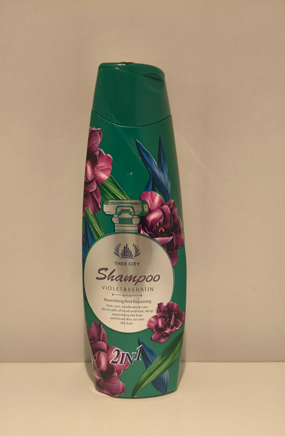 Tree City 2-in-1 Violet & Keratin Shampoo – Nourishing & Repairing Hair Care Formula