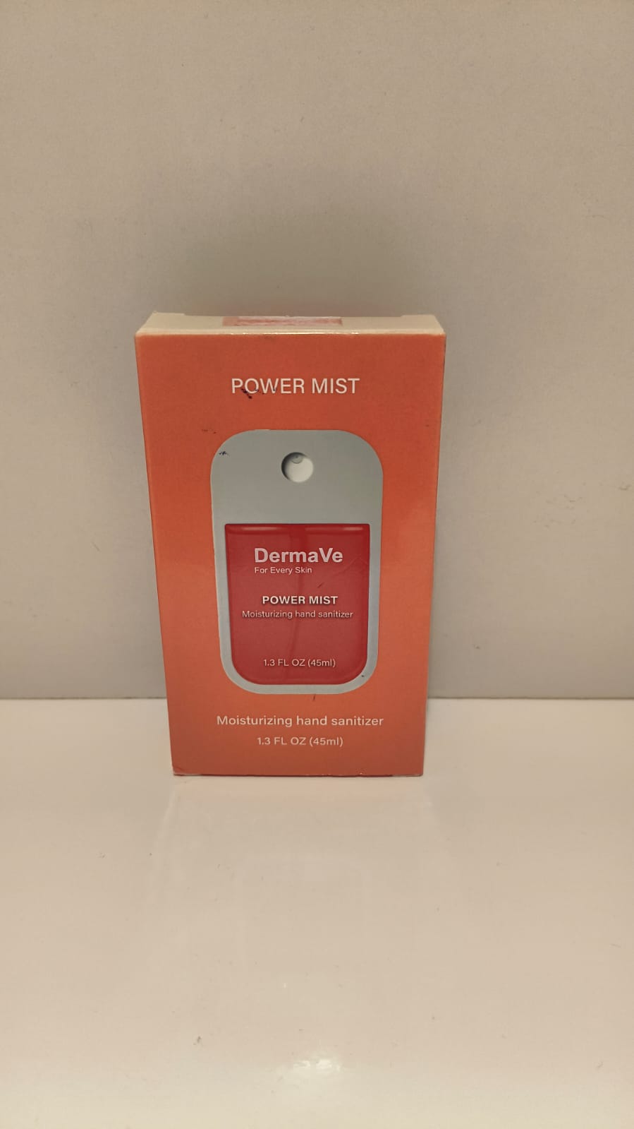 DermaVe Power Mist Hydrating & Moisturizing Hand Sanitizer Spray (45ml ...