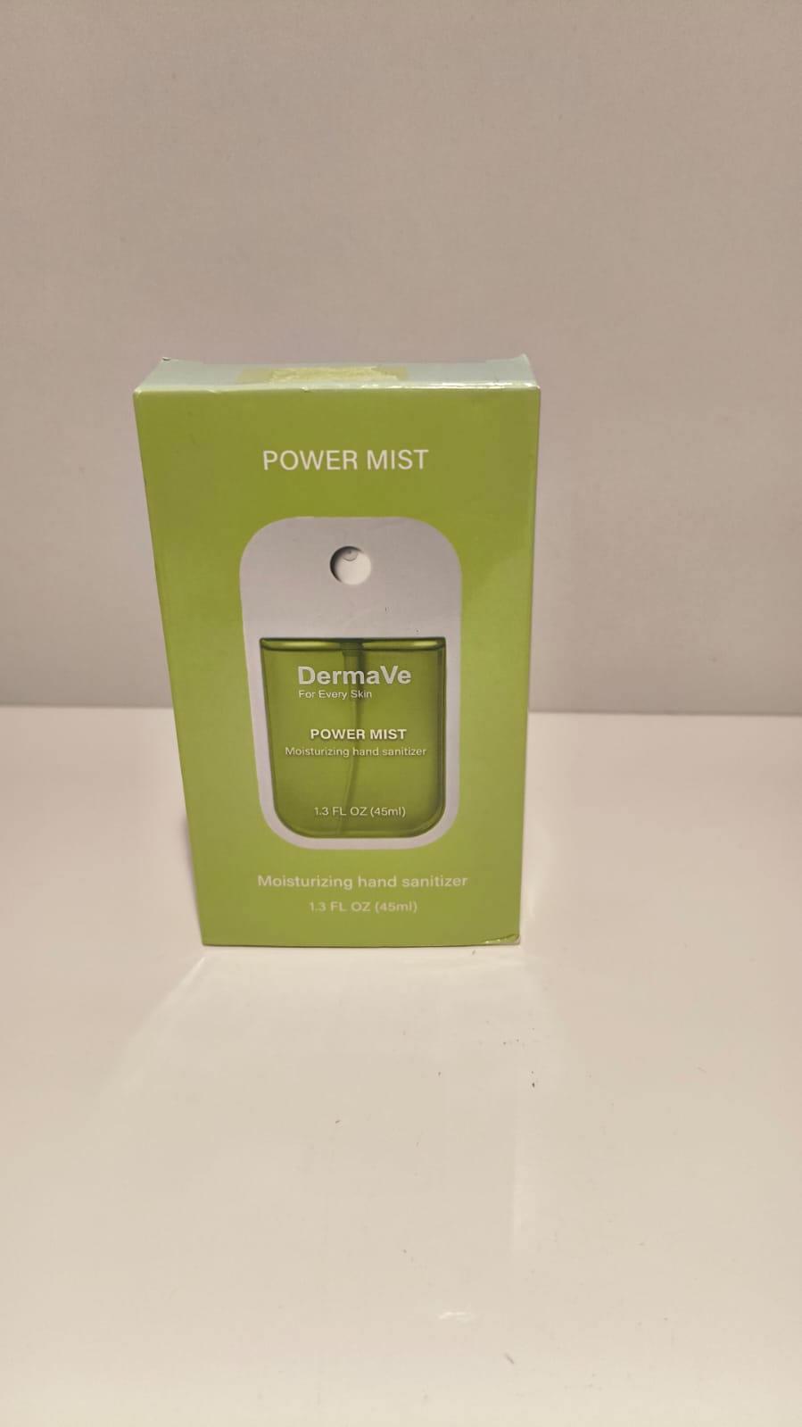 DermaVe Power Mist Hydrating & Moisturizing Hand Sanitizer Spray (45ml ...