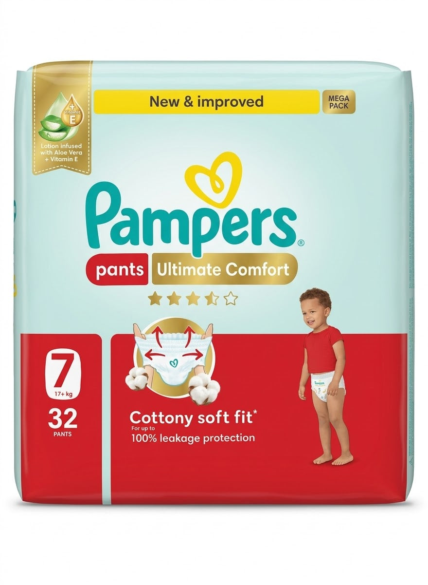 PAMPERS PANTS MP SIZE 7 × 32