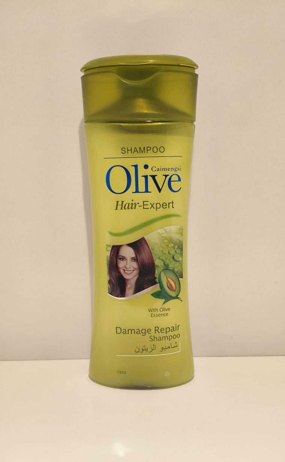 Caimengsi Olive Hair-Expert Damage Repair Shampoo with Olive Essence – Nourishing & Anti-Dandruff Formula (400ml)
