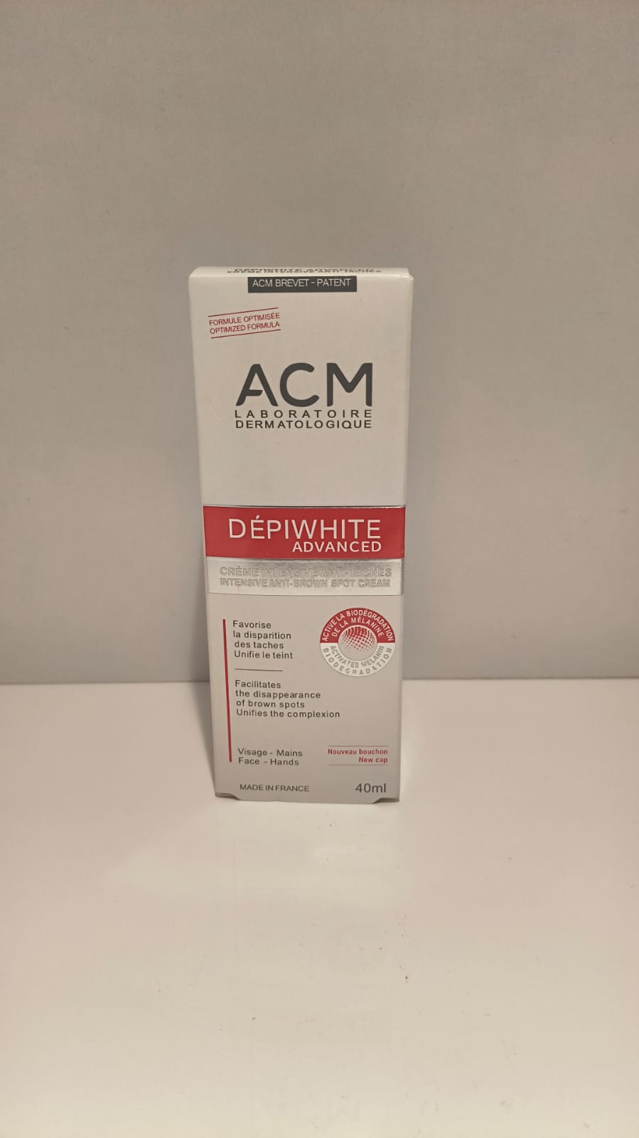 ACM Dépiwhite Advanced Intensive Anti-Brown Spot Cream for Face & Hands - Pigmentation & Dark Spot Treatment (40ml)