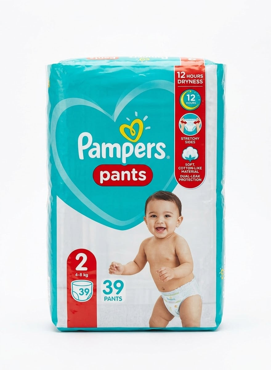PAMPERS PANTS SIZE 2 × 39