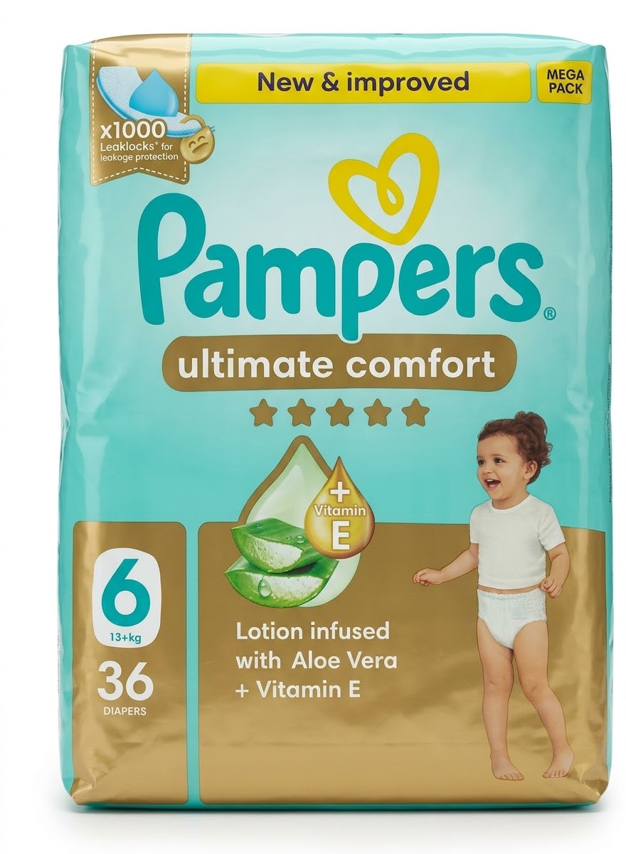 PAMPERS PANTS MP SIZE 6 × 36