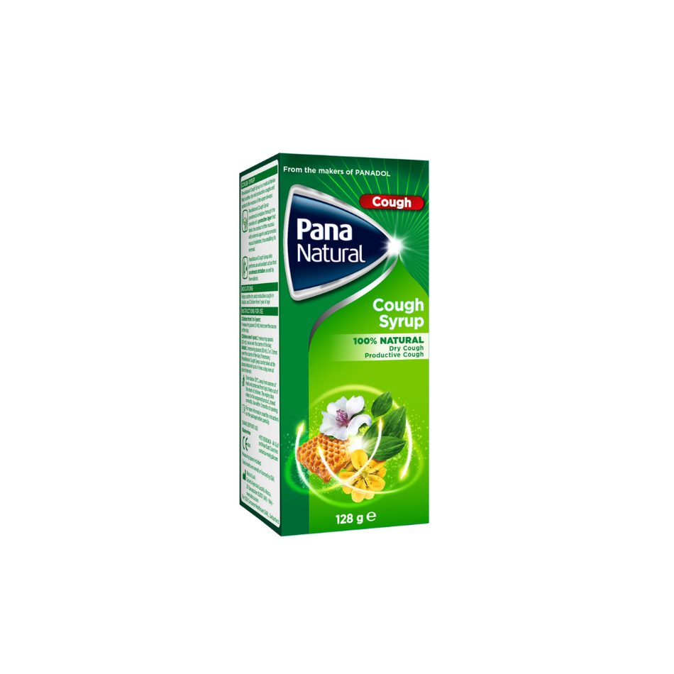 Pana Natural Syrup For Wet & Dry Cough, 128g