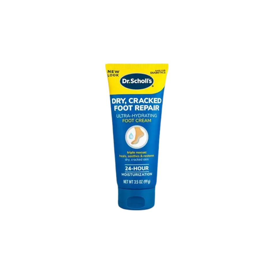 Dr. Scholl’s Dry & Cracked Foot Repair Cream with 25% Urea – 3.5 oz
