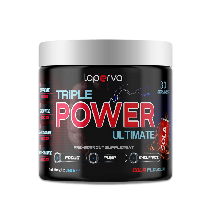 Laperva Triple Power Ultimate 24 Servings, Blue Raspberry