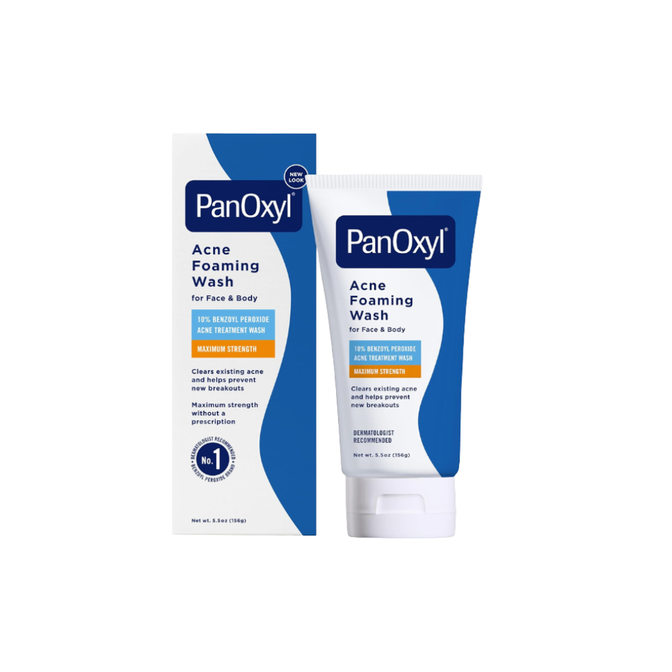 PanOxyl Antimicrobial Acne 4% Benzoyl Peroxide, 6 Ounce