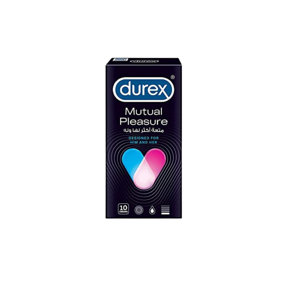 Durex Mutual Pleasure Latex Condoms - Pack of 10