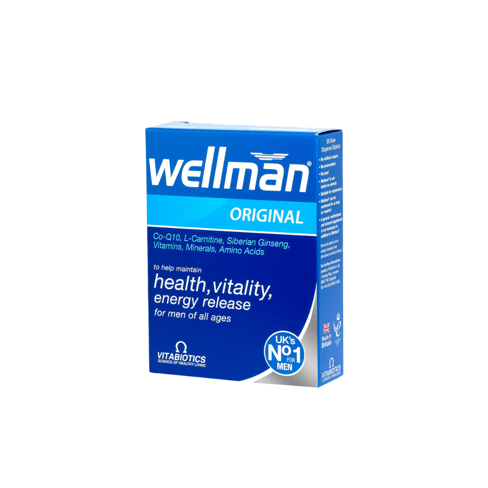 Vitabiotics Wellman 30 Tablets