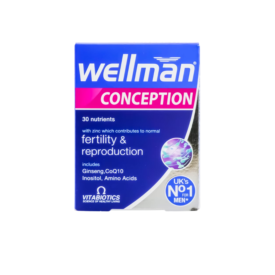 Vitabiotics Wellman Conception Tablets (30 Capsules)