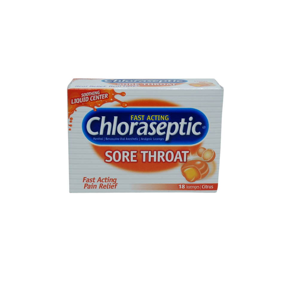Chloraseptic Citrus Lozenges 18's