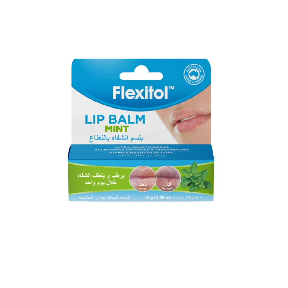 Flexitol Lip Balm 10g (3 Pack)