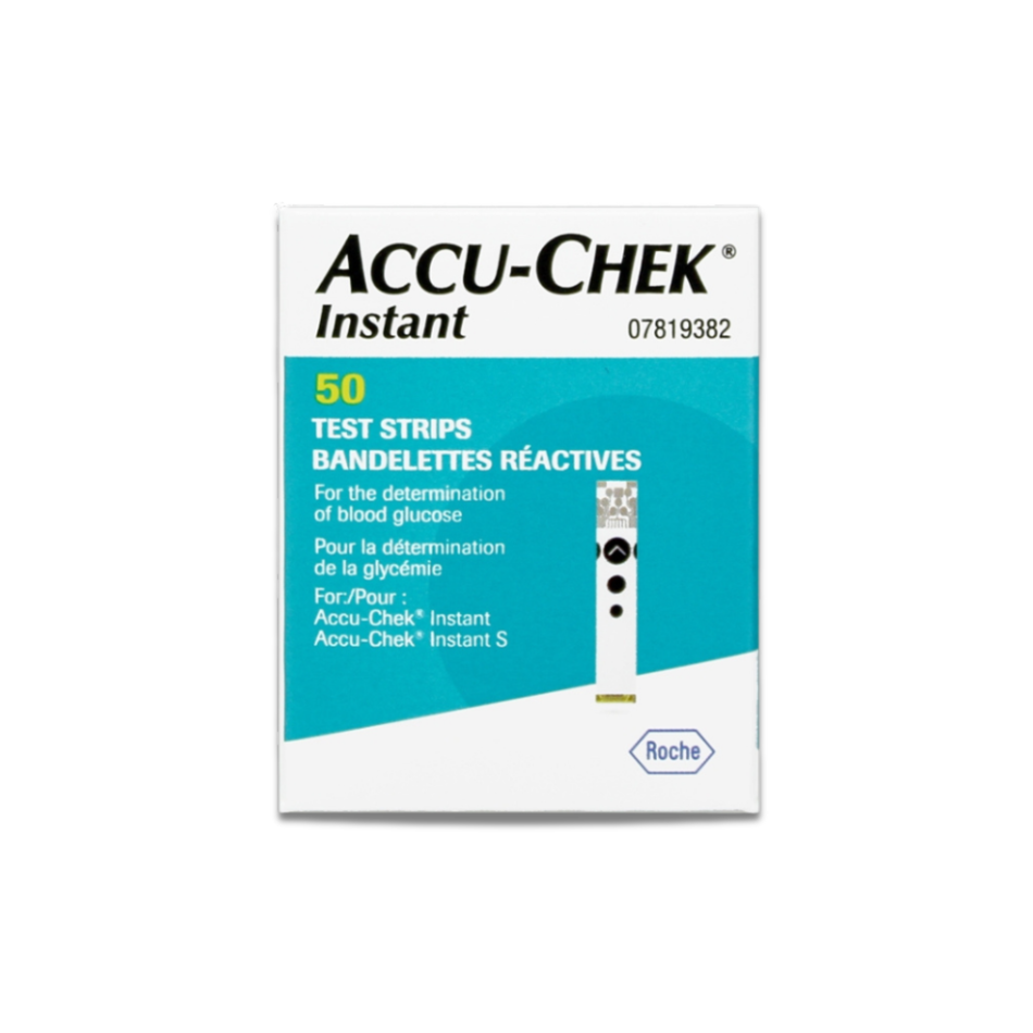 Accu-Chek Instant Test Strips for Instant S Glucometer