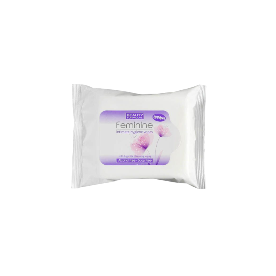Beauty Formulas Feminine Intimate Hygiene 20 Wipes