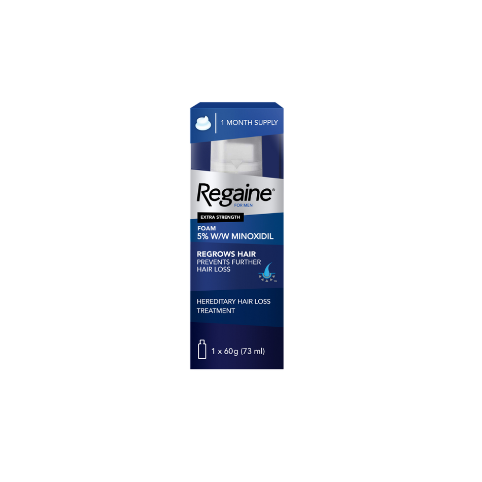 Regaine Men 5% Foam (60g), Single Pack