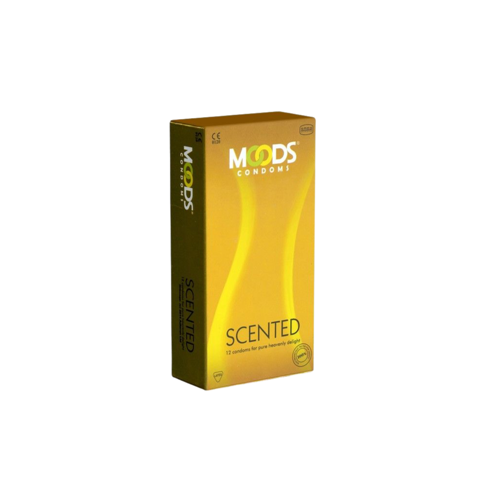 Moods Scented Condoms, 12 Pieces